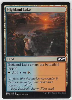 Highland Lake - MTG Magic the Gathering - Near Mint !!! - Image 1