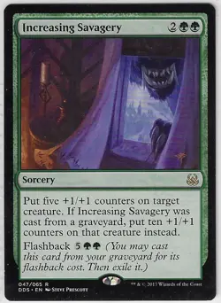Increasing Savagery - MTG Magic the Gathering - Near Mint !!! - Image 1