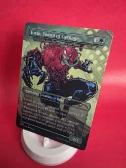 Mtg Goreclaw Terror Of Qal Sisma Carnage Borderless Playtest Commander EDH NM - Image 1
