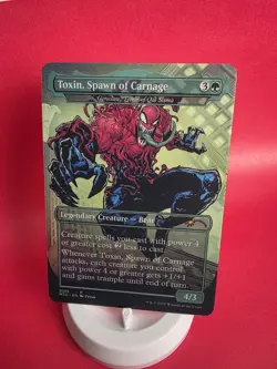 Mtg Goreclaw Terror Of Qal Sisma Carnage Borderless Playtest Commander EDH NM - Image 2