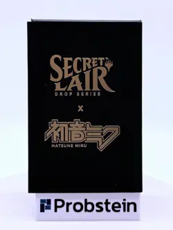 Magic The Gathering TCG MTG Secret Lair x Hatsune Miku Sakura Superstar Rainbow - Image 1