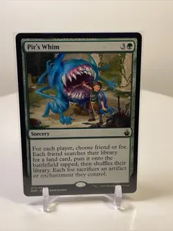 Magic Gathering-MTG-Pir's Whim-Battlebond-PACK FRESH-NON FOIL - Image 1