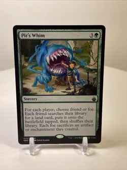 Magic Gathering-MTG-Pir's Whim-Battlebond-PACK FRESH-NON FOIL - Image 2
