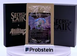 Magic The Gathering TCG MTG Secret Lair x Hatsune Miku Winter Diva Rainbow Foil - Image 3