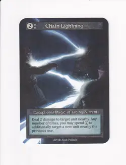 Sorcery: Contested Realm BETA CHAIN LIGHTNING - Image 1