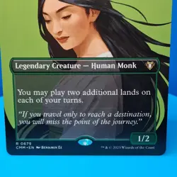 Azusa, Lost but Seeking (Borderless) Commander Masters Regular - Image 2