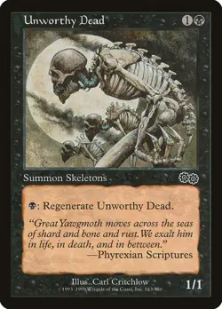 Unworthy Dead - MTG Cards Shop - Image 1
