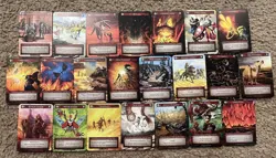 Sorcery Contested Realm- Alpha - Your Choice of Ordinary "Fire" Cards - Non-Foil - Image 1
