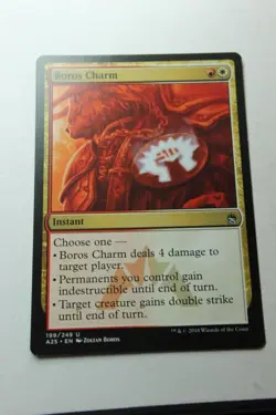 MTG Boros Charm x1- -Masters 25-Lightly Played - Image 1