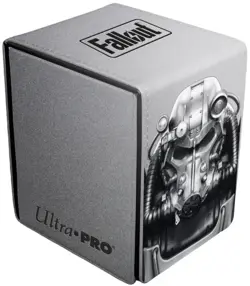 Ultra Pro Deckbox: Alcove Flip 100+ Premium Fallout - Brotherhood of Steel - Image 1