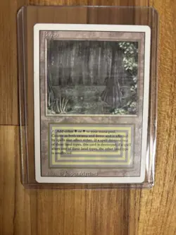 Magic the Gathering Revised Edition Dual Land Bayou - Image 1