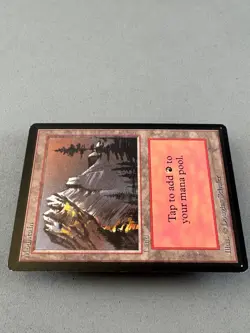 Mountain 297 (B) MTG Limited Edition Beta-Lightly Played EX-Vintage Magic - Image 5