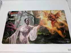 MTG Temple Of Aclazotz / Arguel’s Blood Grand Prix Providence Playmat Reversible - Image 1