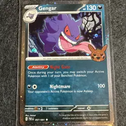 Pokemon TCG Gengar Cosmos Trick or Trade 2024 136/197 - Image 1