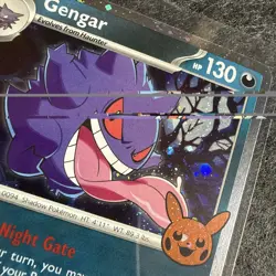 Pokemon TCG Gengar Cosmos Trick or Trade 2024 136/197 - Image 2