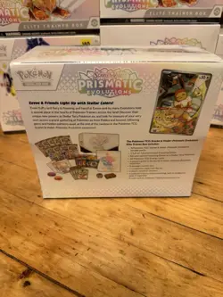 Pokemon TCG Scarlet Violet Prismatic Evolutions ETB Elite Trainer Box New Sealed - Image 2