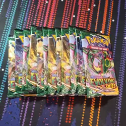Pokemon Evolving Skies Booster Pack English 12 Pack Bundle - Image 3