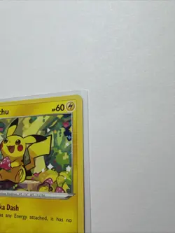 Pikachu 052/196 NM Non Holo Foil Adorable Heart Art Lost Origin Pokemon Card! - Image 3