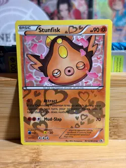STUNFISK RC12/RC25 Legendary Treasures: Radiant Collection Holo Pokemon TCG LP - Image 1