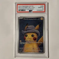2 PSA 10 Van Gogh Pikachu with Grey Felt Hat SVP EN 085 Black Star Pokemon Card - Image 2