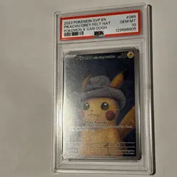 2 PSA 10 Van Gogh Pikachu with Grey Felt Hat SVP EN 085 Black Star Pokemon Card - Image 5