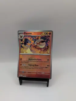 Flareon 13/131 Pokemon TCG S&V Prismatic Evolutions Pokeball Rare Holo NM - Image 1