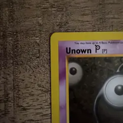 Pokemon TCG Unown [P] Neo Destiny 58/105 Regular Uncommon NM Condition - Image 2