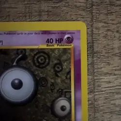 Pokemon TCG Unown [P] Neo Destiny 58/105 Regular Uncommon NM Condition - Image 3