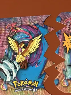 Vtg Pokemon Topps Evolution Die Cut Puzzle Card Set Pidgey Pidgeotto Pidgeot - Image 2