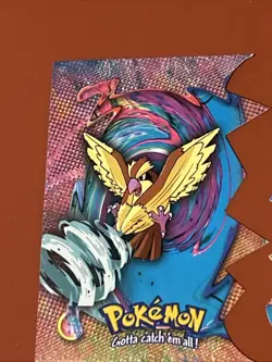 Vtg Pokemon Topps Evolution Die Cut Puzzle Card Set Pidgey Pidgeotto Pidgeot - Image 3