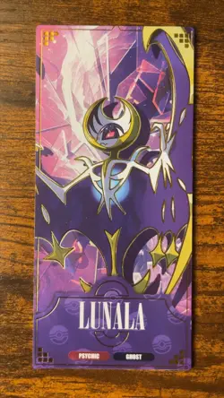 Lunala PG 015 Tarot Stub Holo Hit Eif Origin 3.0 Non-TCG Pokemon - Image 1