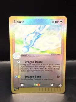 Pokemon Altaria 2/97 Reverse Holo Rare E-Reader EX Dragon 2003 - Image 1