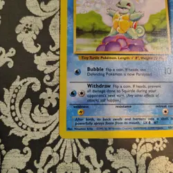 Squirtle 63/102 - Common 1999 English Base Set Pokemon Card Vintage - Image 5