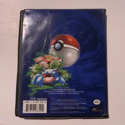 Pokemon 1999 Base Set Trading Card Folder Binder 4 Pocket WOTC - Rough condition 742818083201 - Image 2