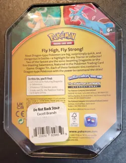 Pokemon Salamence Tin - 3 Booster Packs - Brand New Factory Sealed 2019 - Image 2