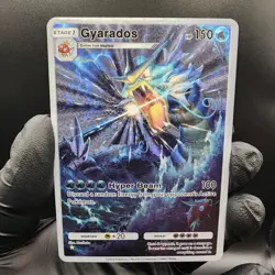 Pokemon Gyarados Pocket TCG Custom Made Fan Art Holo With Texture - Image 1