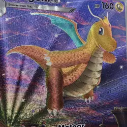 Pokemon Dragonite Pocket TCG Custom Made Fan Art Holo With Texture - Image 2