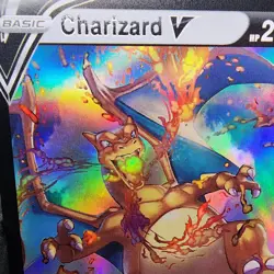 Pokemon Charizard Custom Made Fan Art Holo - Image 2