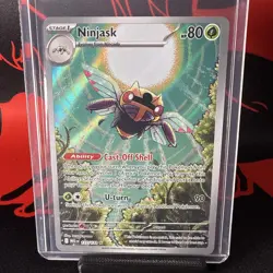 Pokemon TCG Ninjask 137/132 Me01: Mega Evolution Holo - Image 1