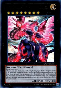 Neo Galaxy-Eyes Photon Dragon GAOV-EN041 Yugioh LP - Image 1