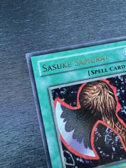 YuGiOh! Axe Of Despair / Sasuke Samurai DB1 Wrong Name - Error Misprint NM - Image 3