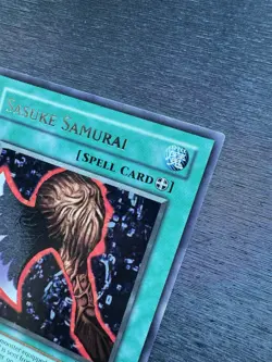 YuGiOh! Axe Of Despair / Sasuke Samurai DB1 Wrong Name - Error Misprint NM - Image 4