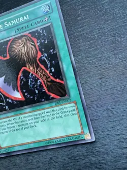 YuGiOh! Axe Of Despair / Sasuke Samurai DB1 Wrong Name - Error Misprint NM - Image 5