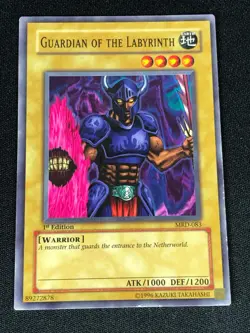 YUGIOH GUARDIAN OF THE LABYRINTH MRD-083 1ST COMMON(LP) NA PRINT - Image 1