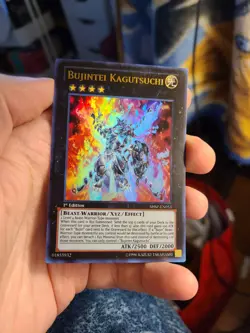 Yugioh Bujintei Kagutsuchi SHSP-EN053 1st Ultra Rare - Image 1