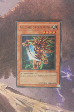Yugioh! Amazoness Swords Woman - DR1-EN116 Dark Revelation Volume 1 Unlimited LP - Image 1