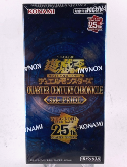 Yu-Gi-Oh OCG Duel Monsters QUARTER CENTURY CHRONICLE side PRIDE Sealed Box P1 - Image 1