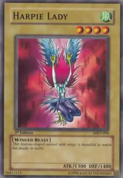 Harpie Lady (Original Artwork) - MRD-008 - Common - Unlimited Edition PL/MP Yugi - Image 1