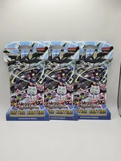 (3) Yu-Gi-Oh Justice Hunters Sleeved Booster Pack English 1st Edition Lot Of 3 - Image 1