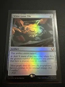 White Lotus Tile Reg Foil - Image 1
